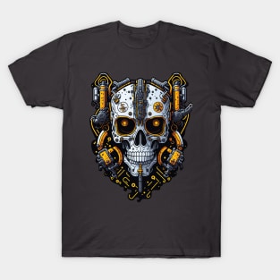 Mecha Skull S01 D94 T-Shirt